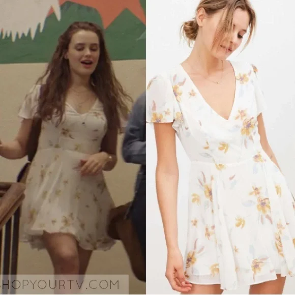 Urban Outfitters Kimchi Blue Sarah Flutter-Sleeve Chiffon Mini Dress - Picture 14 of 14